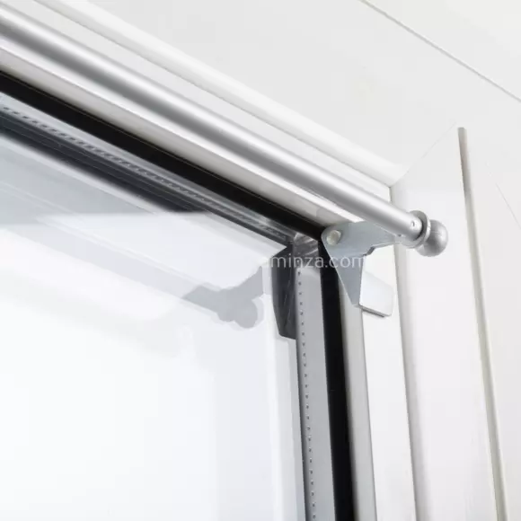 Ausziehbare Stange Fix'vit (50 bis 80 cm) Silber