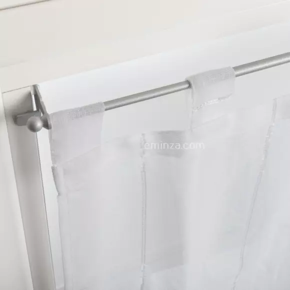 Ausziehbare Stange Fix'vit (50 bis 80 cm) Silber