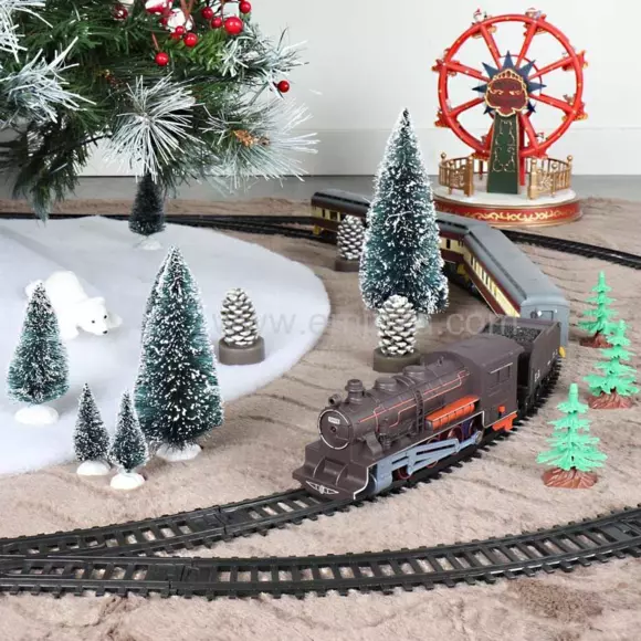 10er Set Tannen Epicea für Weihnachtsdorf 3