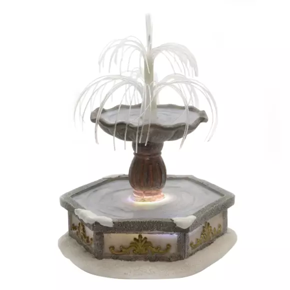 Fontaine à piles Lumineuse en Fibre Optique pour aménager un village 2