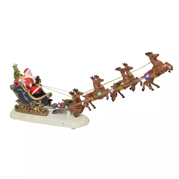Kerstman slee klaar om op te stijgen (batterij) 2