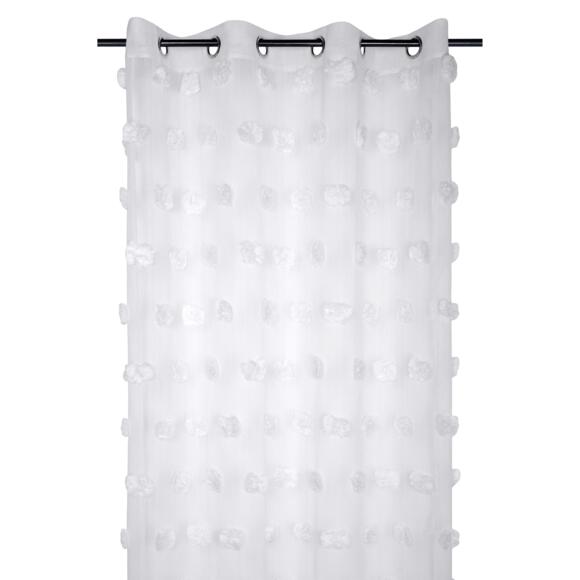Tenda trasparente (140 x 260 cm) Pompinou Bianco 3