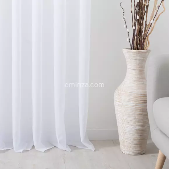 Visillo (300 x Alto 240 cm) Givrée Blanco 3