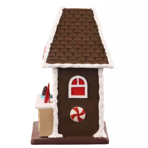 Village de Noël Lemax La confiserie Hansel & Gretel lumineuse à pile 2