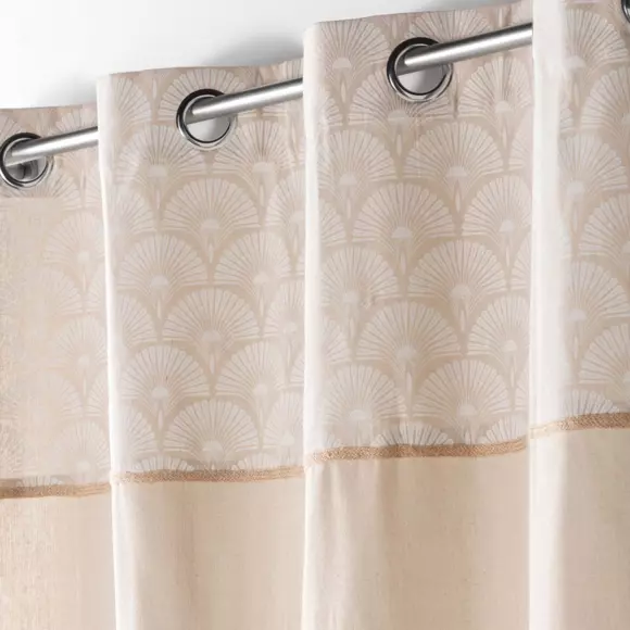 Cortina semi opaca (140 x 240 cm) Bahina Beige 3