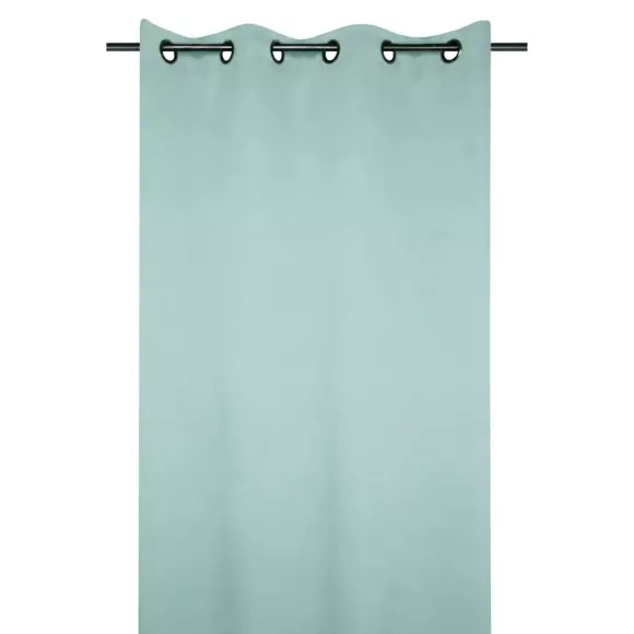 Cortina opaca (135 x alto 180 cm) Notte Verde jade 3
