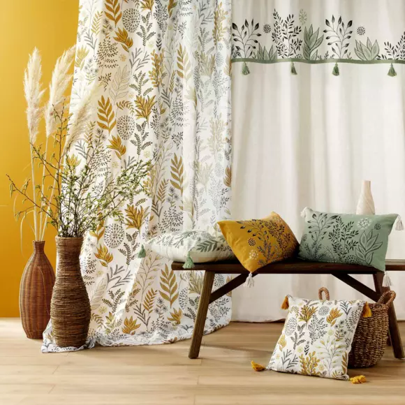 Tenda cotone riciclato (140 x 240 cm) Suzanne Verde 3
