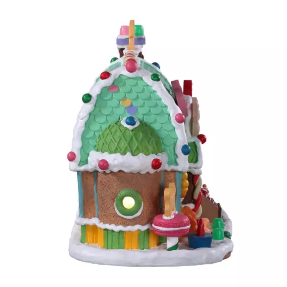 Village de Noël Lemax à piles lumineux Boutique de confiserie 2