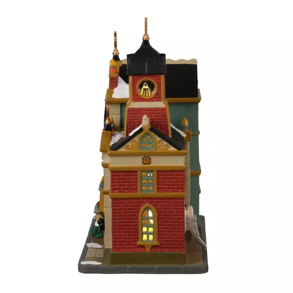 Lemax verlicht kerstdorp lumineux Cathédrale de la lumière éternelle
 2