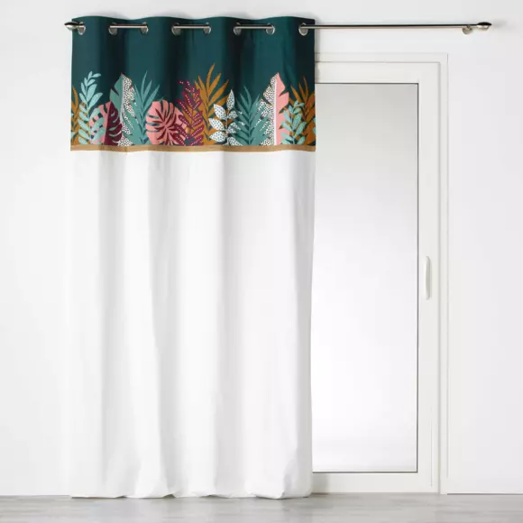 Cortina semi opaca (140 x 240 cm) Top Jacala Azul 2