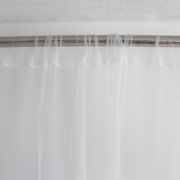 Tenda trasparente zanzariera (140 x 240 cm) Moustik Bianco 3