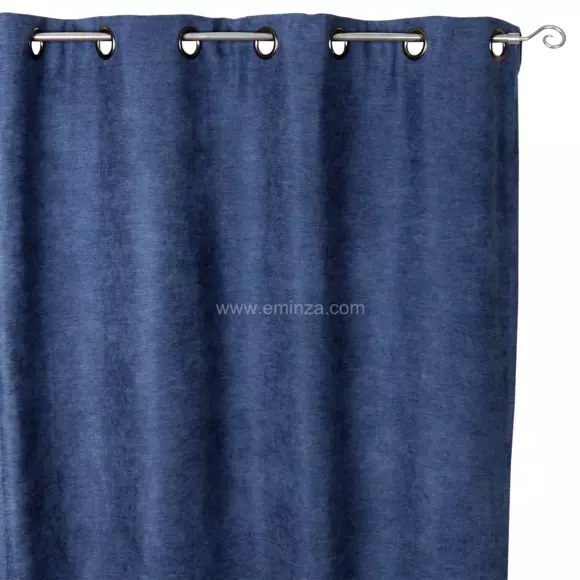 Rideau occultant isolant (140 x H260 cm) Alaska Bleu Marine 4