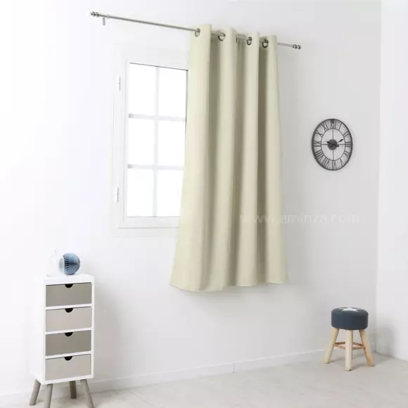 Cortina opaca(135 x alto 180 cm) Notte Crudo 127