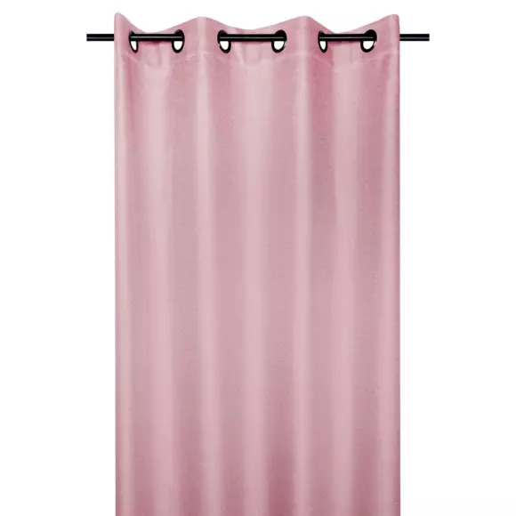 Cortina opaca (140 x 260 cm) Copenhague Rosa palo 3