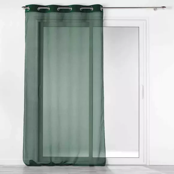 Voilage (140 x 240 cm) Casual Vert foncé 3