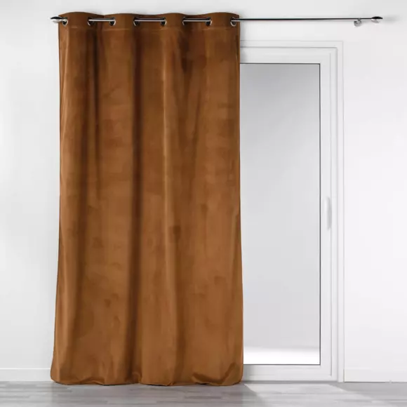Rideau velours (140 x 260 cm) Casual Camel 3