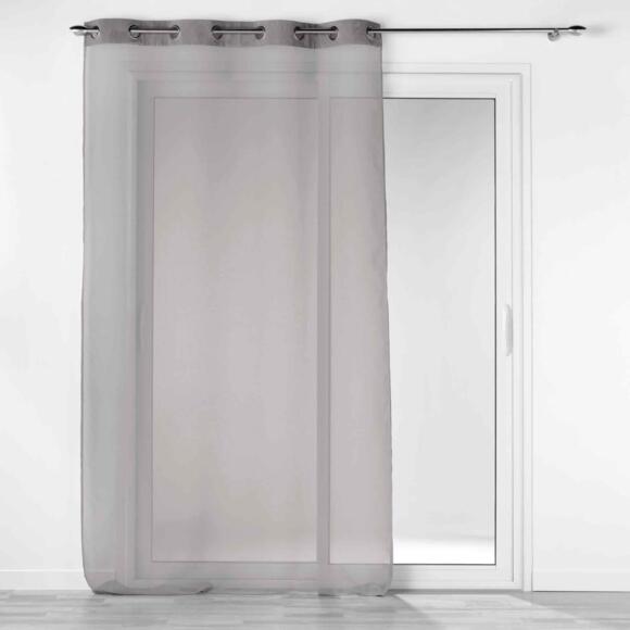Tenda trasparente (140 x 240 cm) Casual Grigio 3