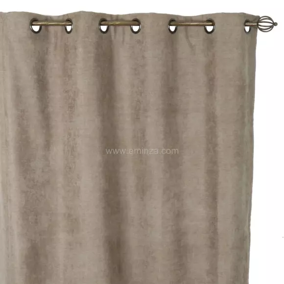 Cortina opaca aislante (140 x Alto 260 cm) Alaska Beige 2