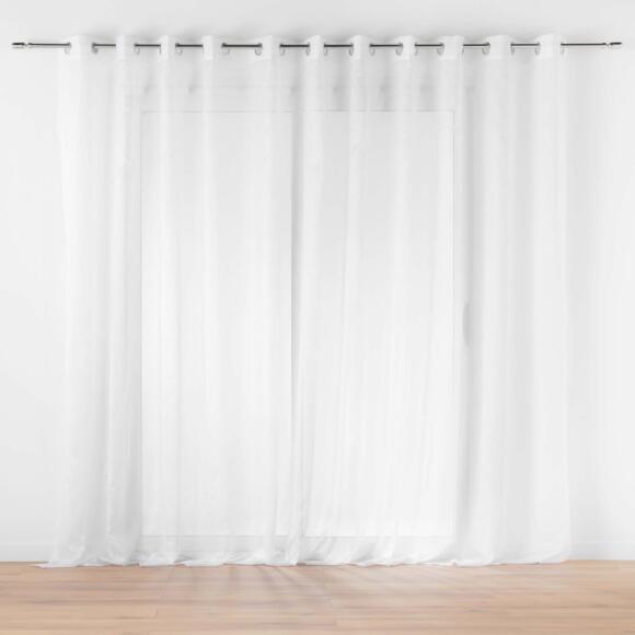 Tenda trasparente (400 x 240 cm) Lissea Bianco
