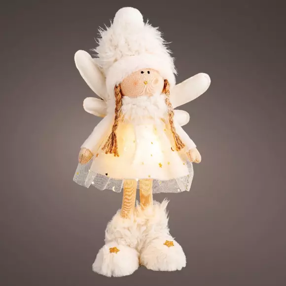 Ange de Noël lumineux Melody H28 cm 3