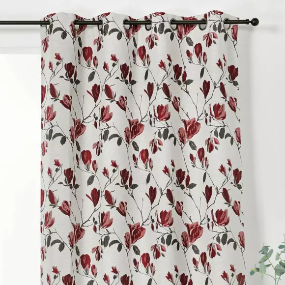 Rideau (135 x 250 cm) Magnolia Rouge 3