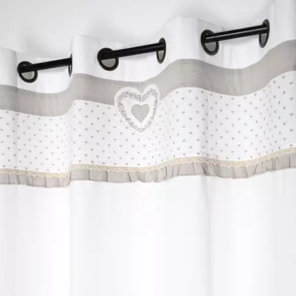 Cortina semi opaca (140 X 260 cm) Berenice Beige 2