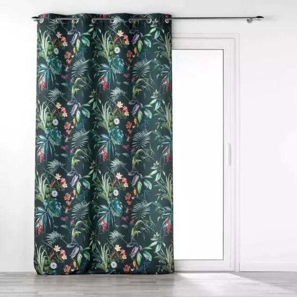 Rideau (140 x 260 cm) Féerie Vert émeraude 3