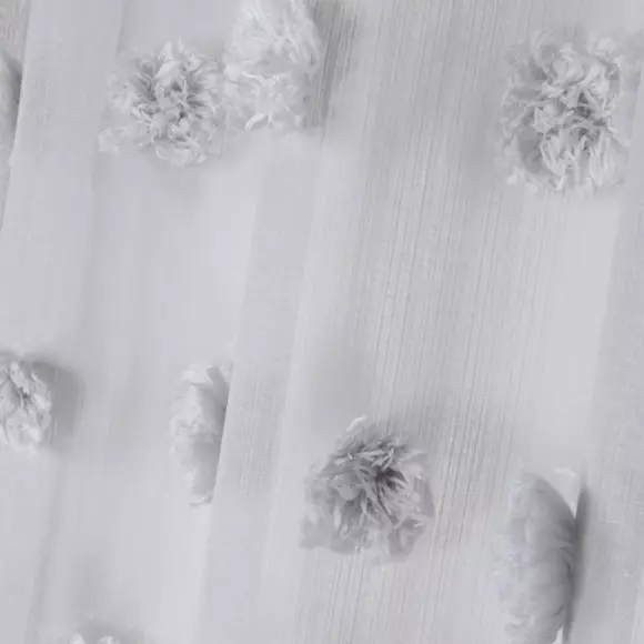 Visillo (135 x 260 cm) Pompinou Gris perla 2