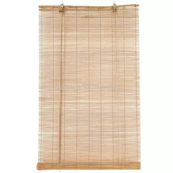 Tenda a rullo in legno (60 x H180 cm) Bambù Beige 3