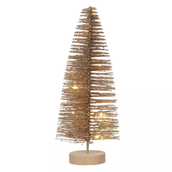 Sapin lumineux Lidy 20 cm Or  2