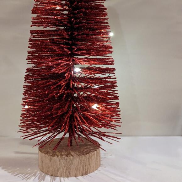 Árbol de Navidad lumineux Lidy 30 cm Rojo 3