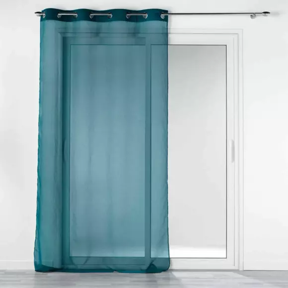Voilage (140 x 240 cm) Casual Bleu pétrole 3