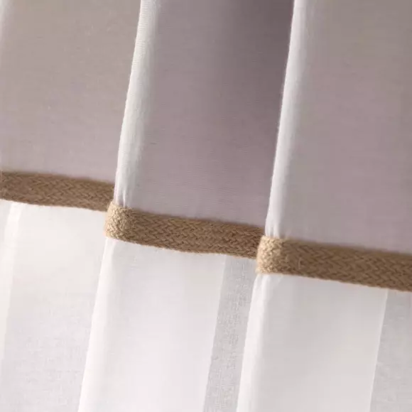 Voilage (140 x 240 cm) Kelonia Taupe 2