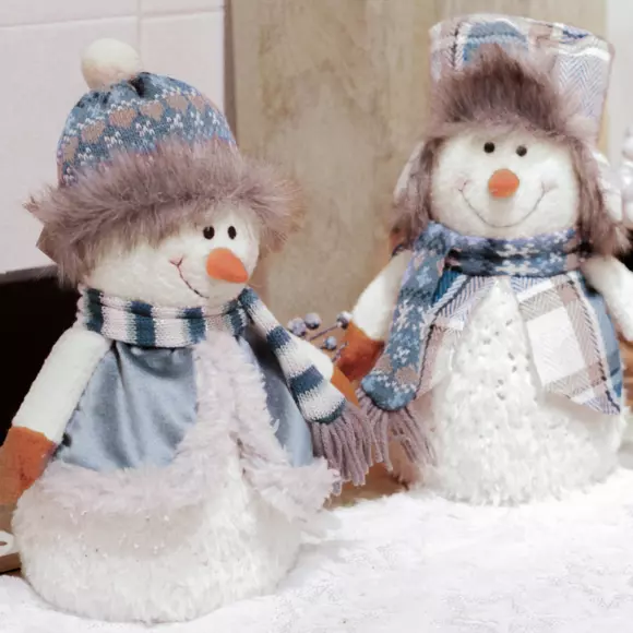 Bonhomme de neige Chapeau H39 cm 2