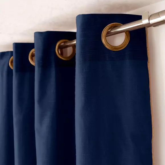 Cortina (140 x 240 cm) Vegetalis Azul marino 2