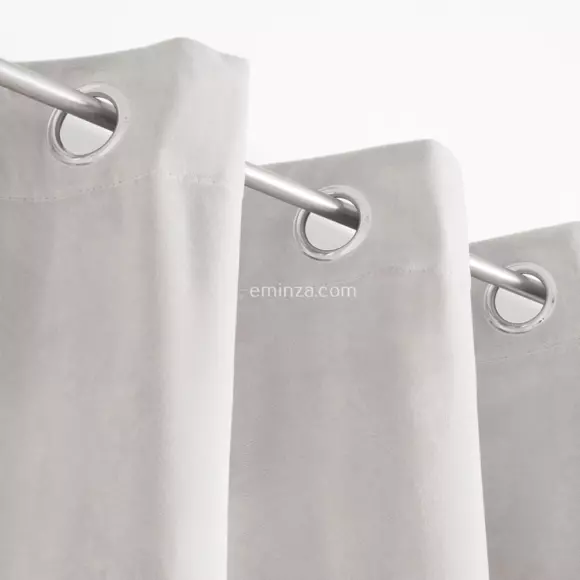 Cortina semi opaca (140 X 260 cm) Velours Marfil 4
