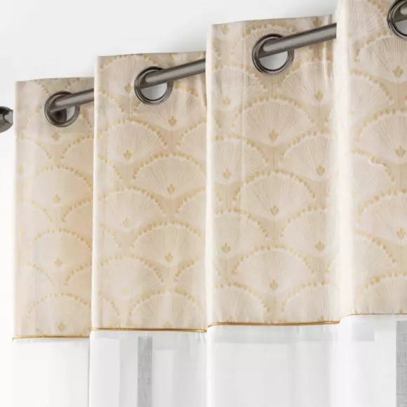 Voilage (140 x 240 cm) Lorina Beige