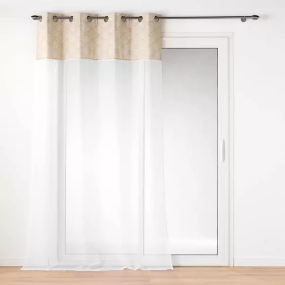 Voilage (140 x 240 cm) Lorina Beige