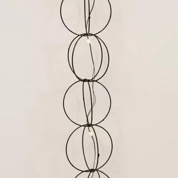 Guirlande lumineuse à piles Anneau  Blanc chaud 20 LED 3