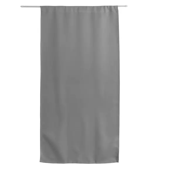Cortina opaca con trabillas (90 x 210 cm) Night Gris claro