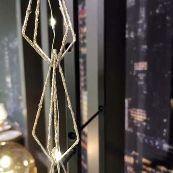 Luces de Navidad a pilas Diamanti Blanco cálido 3