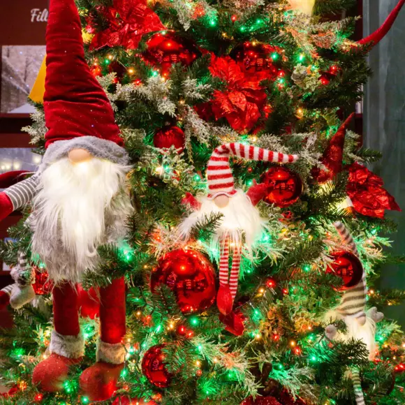 Lutin de Noël Robin grand modèle H155 cm 2
