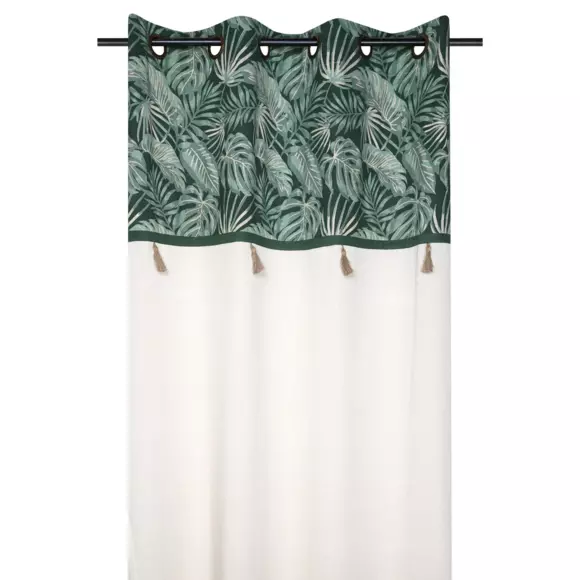Rideau coton (140 X 260 cm) Vibes Vert 2