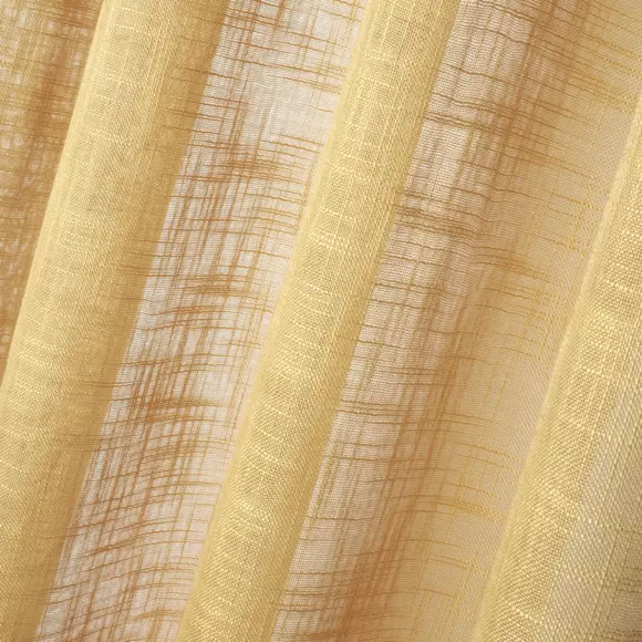 Voilage (135 x 260 cm) Ontario Jaune curry 3