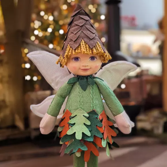 Fétaud de Noël Harry 53 cm Vert 2