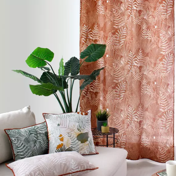 Rideau (135 x 240 cm) Tasmania Marron cognac 3