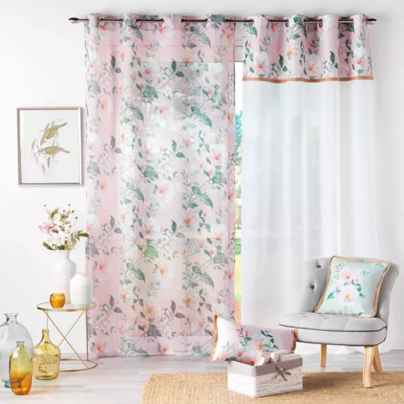 Visillo (140 x 240 cm) Top Alissia Rosa 2