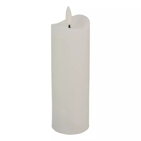 Vela LED Axelle A15 cm Blanco 2