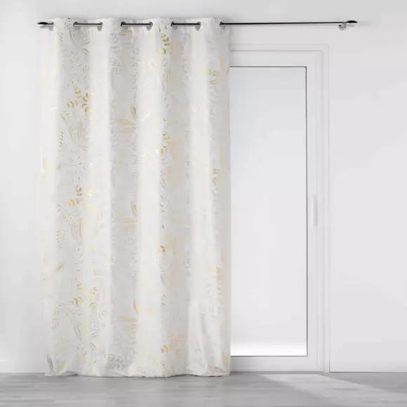 Rideau (140 x 260 cm) Belflor Blanc 3