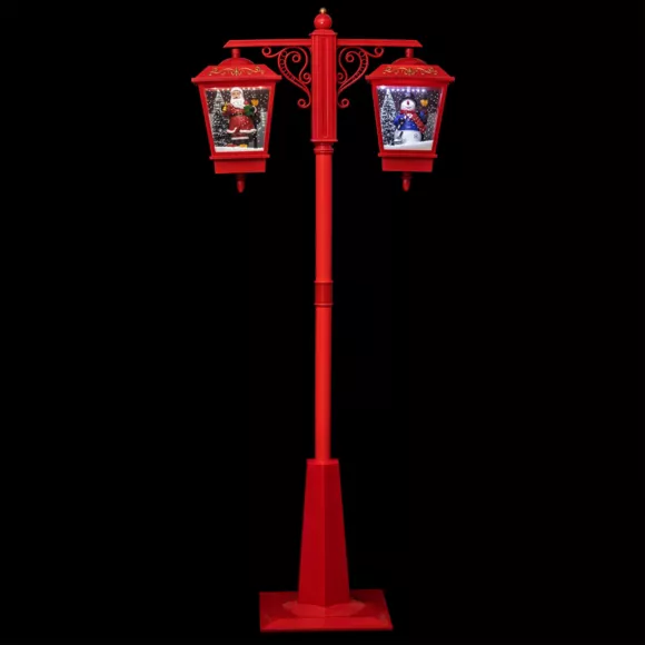 Farol iluminado Figuras Rojo